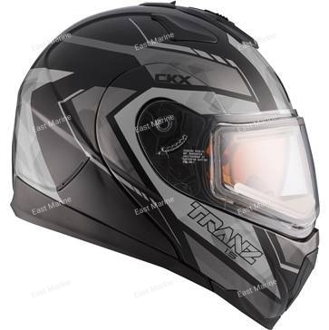 Шлем снегоходный модулярный CKX TRANZ 1.5 RSV MARTZ EDL, серый (2XL)
