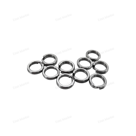 Кольцо заводное Namazu RING-A №4 8мм тест:23кг уп.10 шт