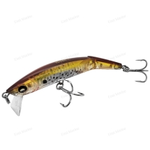 Воблер Yo-Zuri Crystal 3D Minnow Jointed 130F F1051-HBK 130мм 22гр