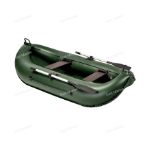 Лодка надувная гребная Боцман В270 зелёный 2,7м