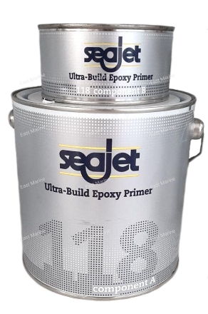 Грунтовка чистовая эпоксидная SEAJET 118 ОСНОВА+ОТВЕРДИТЕЛЬ (2,5л - серебристо-бронзовая)