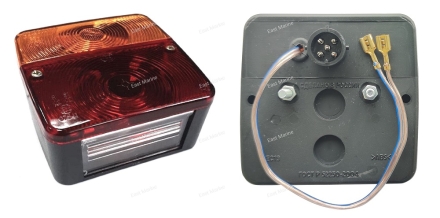 Фонарь задний 4-х функц  (С ЛЕВОЙ СТОРОНЫ, освещ.) - 817700.002 и 81771С.012(014)