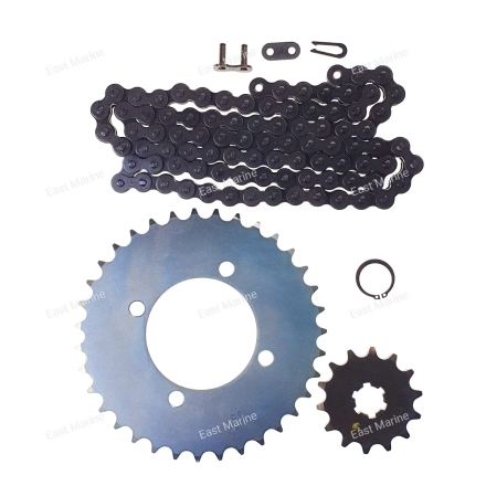 Цепь со звёздами, к-т Yamaha TTR110 (21-)        B51-W001A-00