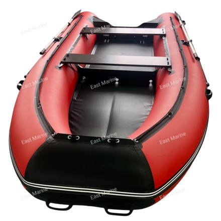 Лодка ПВХ &quot;Sibriver GT-420 jet&quot; (красно-черный)