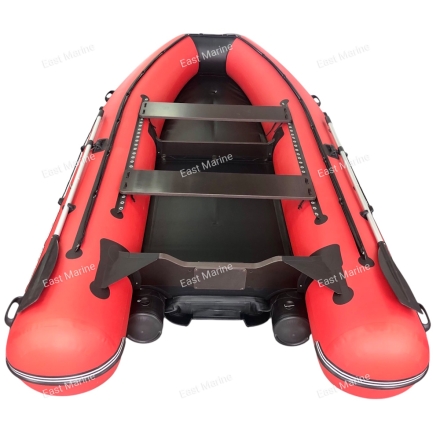 Лодка ПВХ &quot;Sibriver GT-420 jet&quot; (красно-черный)