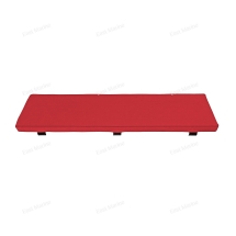Накладка на банку мягкая (100см), цвет красный