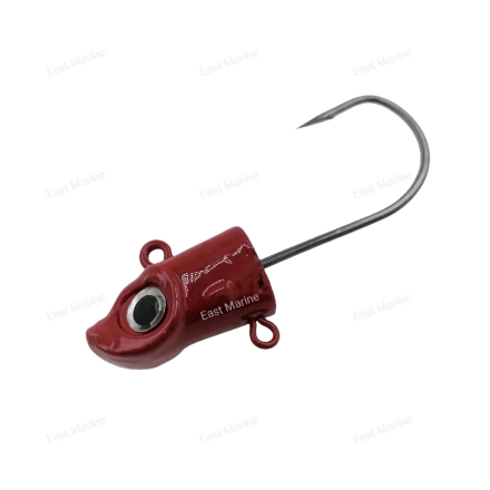 Джигголовка OF ПУЛЯ 50гр крючок 6/0 красный