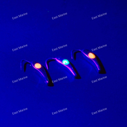 Блесна на корюшку ОГОНЬ 10мм зелёнка/UV (K10F-ZUV)