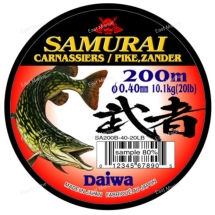 Леска монофильная DAIWA SAMURAI PIKE/ZANDER /0,3мм/300м/6,6кг