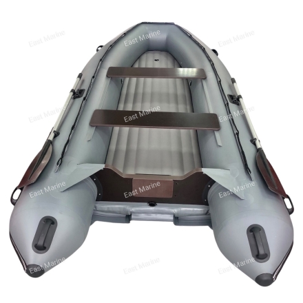 Лодка ПВХ &quot;Хатанга Jet-425&quot; НДНД (серая)