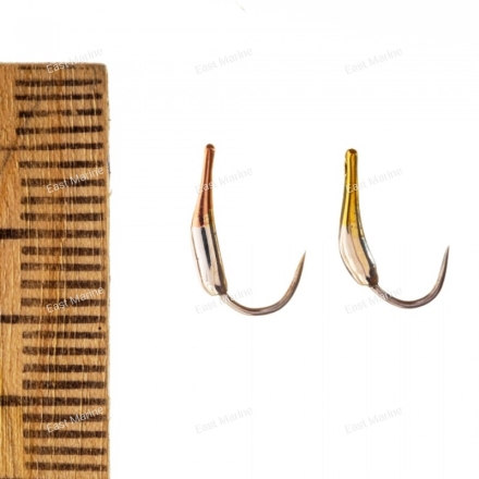 Блесна на корюшку СТИЛЬ 10мм серебро/зелёнка (K10ST-SZ)