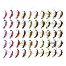 Муха донная Бусеница в ассортименте №12 Kumho