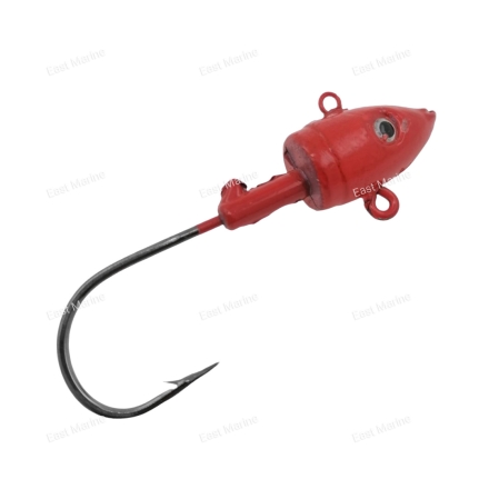 Джигголовка OF ПУЛЯ 60гр крючок 6/0 красный