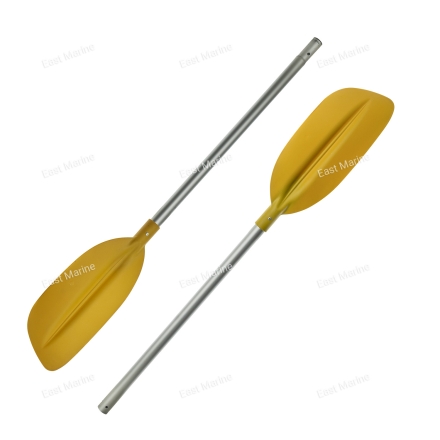 Весло байдарочное 220 см, желтая лопасть. 101567Y