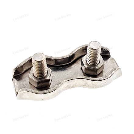 Зажим троса &quot;Duplex&quot; нержавеющий 5мм