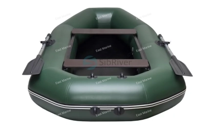 Лодка ПВХ &quot;Агул-255&quot; гребная 2-местная (зеленая)