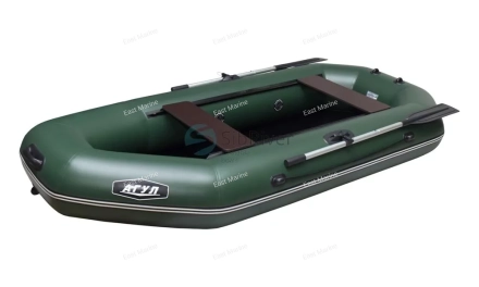Лодка ПВХ &quot;Агул-255&quot; гребная 2-местная (зеленая)