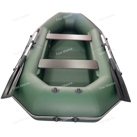 Лодка ПВХ &quot;Агул-255&quot; гребная 2-местная (зеленая)