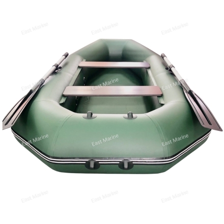 Лодка ПВХ &quot;Агул-255&quot; гребная 2-местная (зеленая)