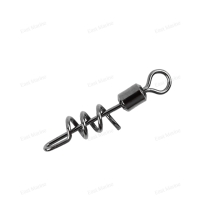 Карабин с вертлюгом Спиральный OF- 2016-1/0 тест:60кг хром