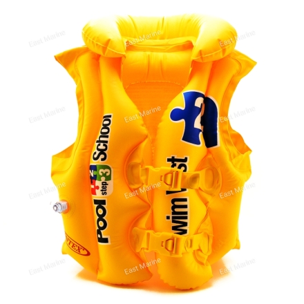 Надувной жилет для плавания INTEX 3-6 лет 50х47см (58660)