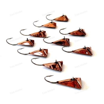 Блесна зимняя Треуголка 20мм/7гр медь