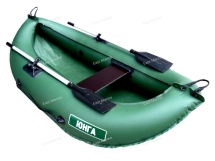 Лодка надувная гребная Юнга 200 зелёный 2м