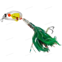 Стерлинг OF с перьями зел/роз  14см головка 21гр