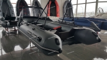Лодка надувная моторная Хатанга Jet-425 НДНД серый