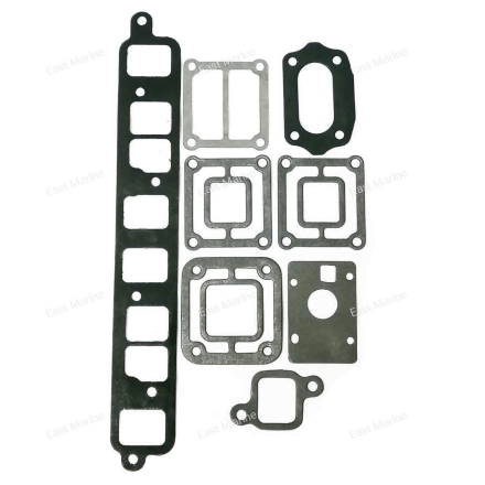 Прокладки выхлопа, к-т, OMC, Mercruiser  3.0 (73-84)    18-4371
