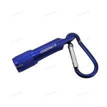 Карабин &quot;СЛЕДОПЫТ&quot;, 5 см, с фонариком,алюминий PF-SH-08