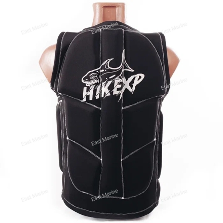Водный спортивный жилет hikeXp neopren, Мужской, Black/White XL. 101BW-508XL