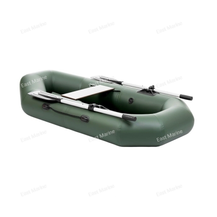 Лодка надувная гребная Бриз 190 зелёный 1,9м