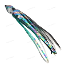 Октопус OF 11,5см уп.5шт темно-зеленый с черным/лазерный рисунок