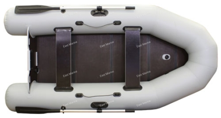 Лодка надувная Фрегат 300 ЕК серая