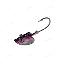 Джигголовка OF Fish Head Jig hook Realistic 45гр крючок 5/0 цвет розовый 