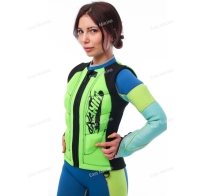 Водный спортивный жилет hikeXp Anti shock Green-black neopren, woman XS 101GB-511XS