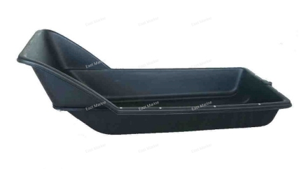 Сани-волокуши 170 черные (высокий отбойник)