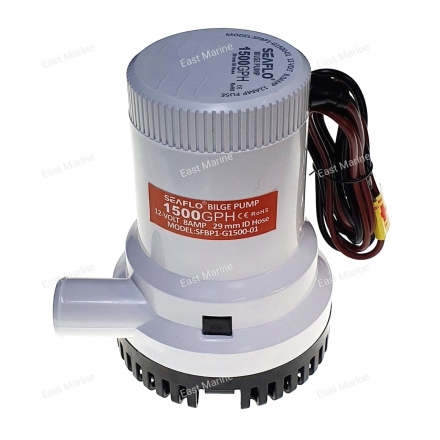 Помпа откачивающая 12V, 1500 GPH        SFBP1-G1500-01
