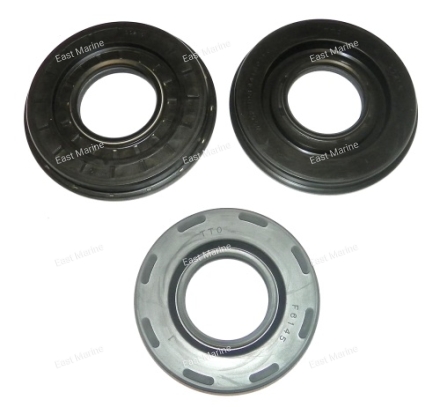 Сальники коленвала, комплект Kawasaki 1200 с 2000 года  (тефлон) 009-902-02T