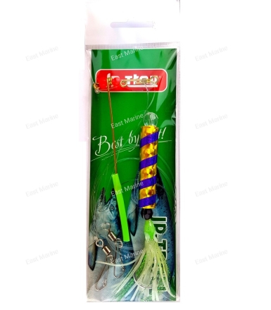 Снасть донная на кету JpFishing Jp-Troll №17 (1,05м, 0,65мм, 0,55мм, color 010)