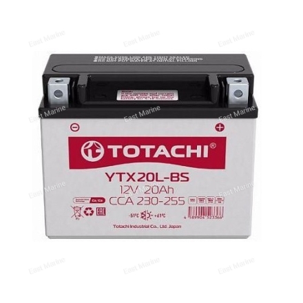 Аккумулятор Totachi CMF 20 а/ч для Yamaha..   YTX20L-BS L