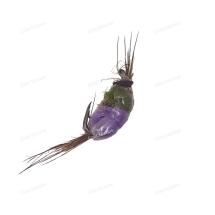 Муха C-26-14 крючок №14 фиолетовый/зелёный