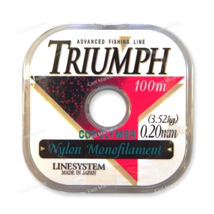 Леска монофильная Triumph Pure 0,4мм/100м/12,5кг