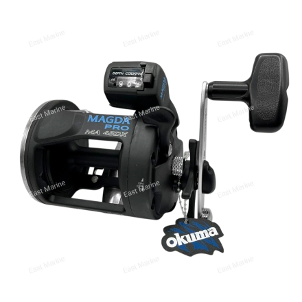 Катушка мультипликаторная с  счётчиком OKUMA MAGDA Pro MA 45DX