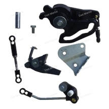 Набор рычагов и креплений Yamaha 69P–41213–10,69P–41631–10 снят с нового мотора