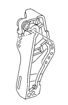 Струбцина подвески, правая Yamaha 6C5-43112-01-8D	