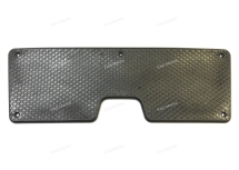 Накладка на транец черная 308х104х5,5мм       B184010