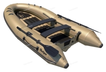 Лодка надувная моторная BADGER AIR LINE ARL360OLIVE с НДНД 3,6м