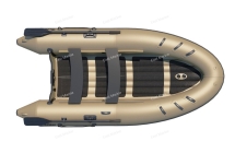 Лодка надувная моторная BADGER AIR LINE ARL360OLIVE с НДНД 3,6м